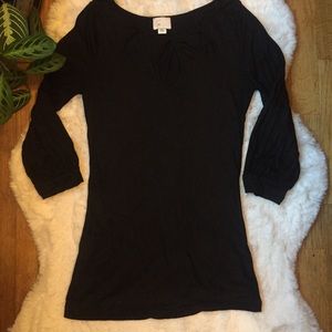 Anthropologie Marquis Cut-Out Tee